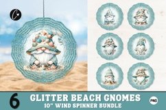 Glitter Beach Gnome Wind Spinner Bundle Product Image 1