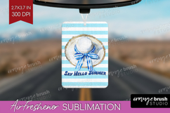 Beach Hat Nautical Air Freshener PNG Sea Quotes PNG Product Image 1
