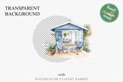 Beach Hut House Landscape Watercolor Clipart PNG Scrapbook Nursery  art Transparent Print for invitation t-shirt designs sublimation kids travel vacation watercolor beach hut house png, landscape clipart, Farm life jpeg sublimation clip art