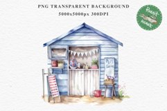 Beach Hut House Landscape Watercolor Clipart PNG Scrapbook Nursery  art Transparent Print for invitation t-shirt designs sublimation kids travel vacation watercolor beach hut house png, landscape clipart, Farm life jpeg sublimation clip art