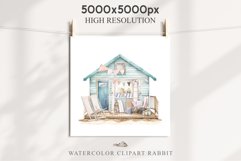 Beach Hut House Landscape Watercolor Clipart PNG Scrapbook Nursery  art Transparent Print for invitation t-shirt designs sublimation kids travel vacation watercolor beach hut house png, landscape clipart, Farm life jpeg sublimation clip art