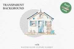 Beach Hut House Landscape Watercolor Clipart PNG Scrapbook Nursery  art Transparent Print for invitation t-shirt designs sublimation kids travel vacation watercolor beach hut house png, landscape clipart, Farm life jpeg sublimation clip art