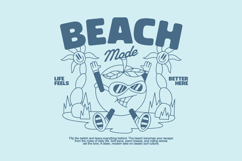 Retro Summer Surfing T shirt Designs Bundle Product Image 7