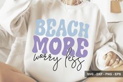 Beach More Worry Less - Summer Design Product Image 1