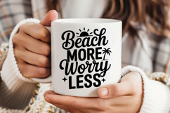 Beach More Worry Less SVG, Retirement SVG Product Image 3