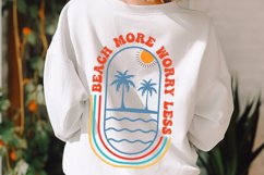Beach More Worry Less SVG, Summer SVG Design Product Image 3