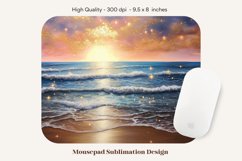 Beach Mouse Pad Sublimation  Beach Sublimation Mousepad