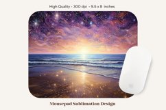 Beach Mouse Pad Sublimation  Beach Sublimation Mousepad