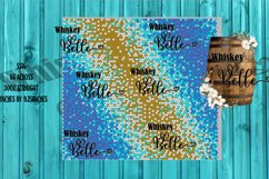 5 Color Diagonal Beach Ombre 30oz Rhinestone Pattern Product Image 1