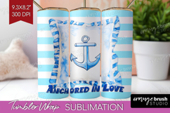 Beach Pillow Nautical Tumbler Wrap Sea Quotes Tumbler PNG Product Image 1