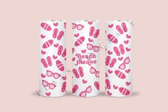 beach please summer skinny tumbler sublimation design for 20oz and 30oz skinny tumbler sublimation wrap