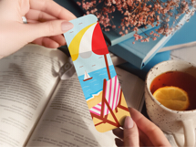 Summer Bookmark SVG PNG Bundle, Bookish Beach SVG, Vacation Product Image 3