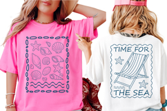 Beach Quote T-Shirt PNG, Summer Sublimation Design Product Image 2