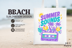 Fun Beach bundle, Retro Beach Vibes Sublimation Vacation Product Image 2
