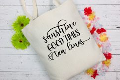 Beach SVG Bundle I Summer SVG Bundle I Summer Signs SVG Product Image 7