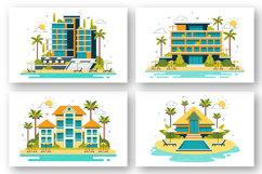 10 Beach Resort Illustration Product Image 2