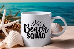Beach Squad SVG Cut File| Summer SVG Bundle | Beach quotes Product Image 2