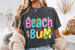Beach Bum PNG, Preppy Summer PNG, Summer Vibes, Beach PNG Product Image 3