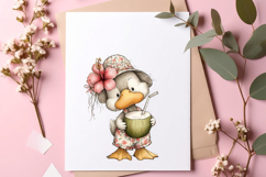 Beach Summer Goose Png Clipart Product Image 2