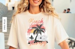 Beach Therapy T shirt Design