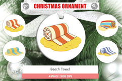Ornament Beach Towel Product Image 1