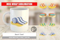 Mug Wrap Beach Towel Product Image 1