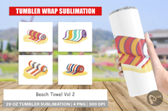 Tumbler Beach Towel Product Image 1