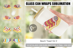 Glass Can Beach Towel Product Image 1
