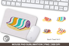 Mouse Pad Beach Towel Product Image 1