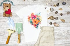 Watercolor Floral Clipart Product Image 1