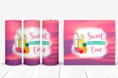 BEACH TUMBLER SUBLIMATION BUNDLE I SUMMER TUMBLER WRAP PNG BUNDLE