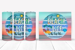 BEACH TUMBLER SUBLIMATION BUNDLE I SUMMER TUMBLER WRAP PNG BUNDLE
