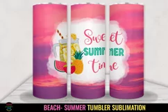 beach tumbler sublimation wrap- summer tumbler sublimation wrap- beach tumbler png- summer tumbler png