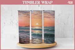 Beach Tumbler Wrap
