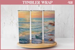 Beach Tumbler Wrap
