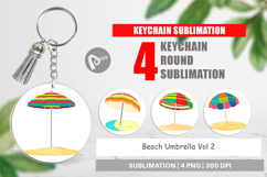 Keychain Beach Umbrella Product Image 1