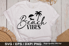 Beach Vibes - Family Vacation SVG Design Product Image 1