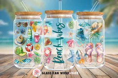 Tumbler Sublimation birds, 16 oz glass can wrap, Libbey 16 oz template, can glass beer