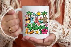 Beach Vibes Png T-Shirt Png Product Image 2