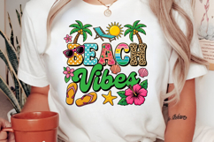 Beach Vibes Png T-Shirt Png Product Image 3