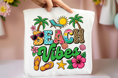 Beach Vibes Png T-Shirt Png Product Image 4