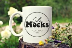 White Outdoor coffee Mug Mockup Product Image 1