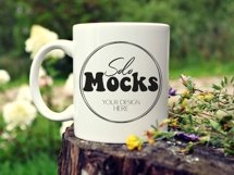 White Outdoor coffee Mug Mockup Product Image 2