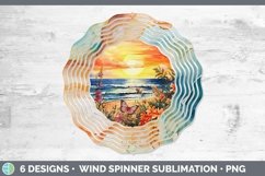 GorgeousBeach Wind Spinner design.