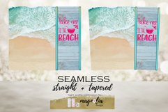 take me to the beach seamless tumbler sublimation design Product Image 2
