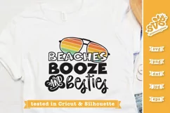 Beach Booze and Besties SVG | Girls Trip SVG Product Image 3