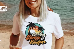 Beaches Booze and Besties SVG | Girls Trip SVG Product Image 1