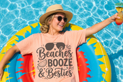 Beaches Booze &amp; Besties SVG Product Image 2