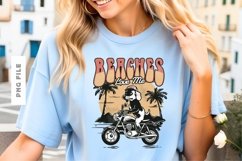 Beaches Love Me T shirt Design