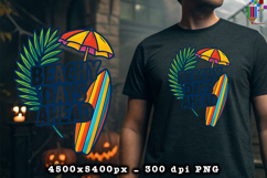 Beachy Days Ahead PNG Design